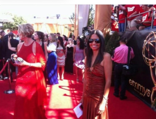 Jasmin Espada at The Emmys